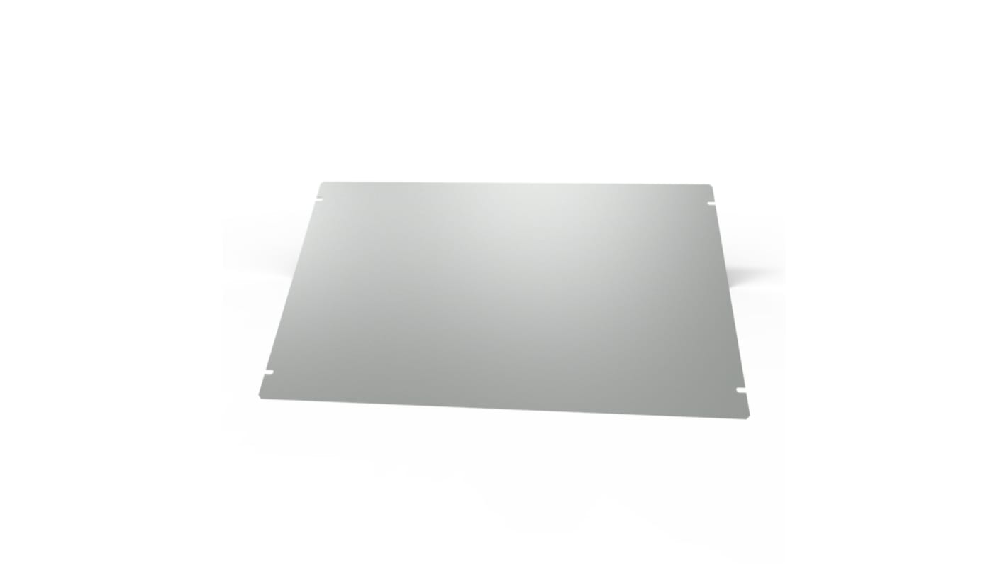 Hammond 1441 Series Steel Bottom Plate for Use with Steel Chassis, 10 x 17 x 2in