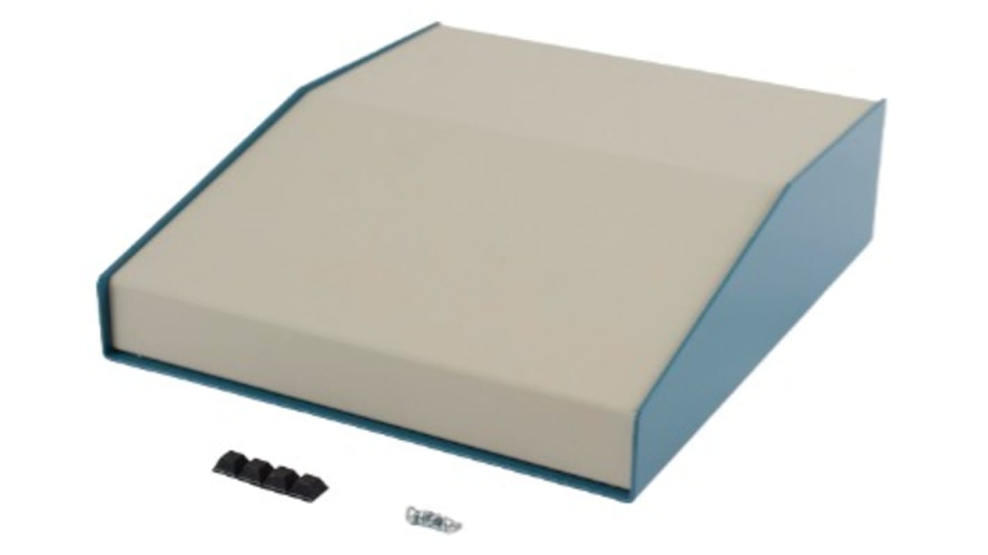 Caja de aluminio Hammond de Aluminio Azul, 287 x 254 x 76mm