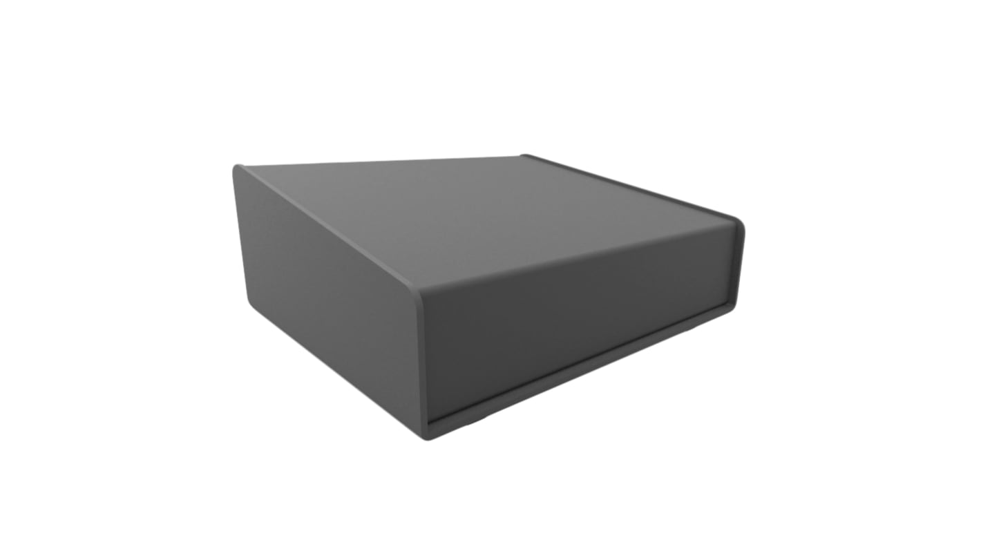 Alumínium doboz IP31 peremes Fekete, Alumínium, 254 x 152 x 102mm 1456 sorozat