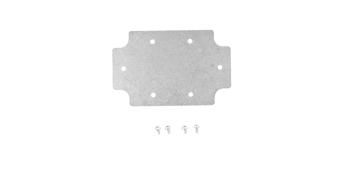 Hammond 1556 Series ABS Plastic Panel for Use with General Purpose Enclosure, 111 x 71 x 2mm