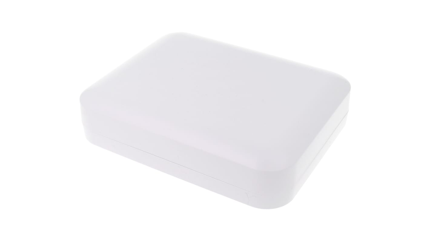 Hammond 1556 Series White ABS, Plastic General Purpose Enclosure, IP54, Flanged, White Lid, 160 x 200 x 45mm