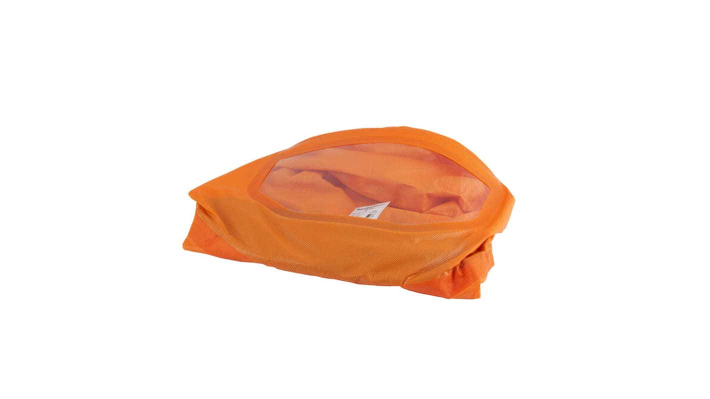 Capucha de protección Sundstrom R06-5501 Naranja, Reutilizable, PET