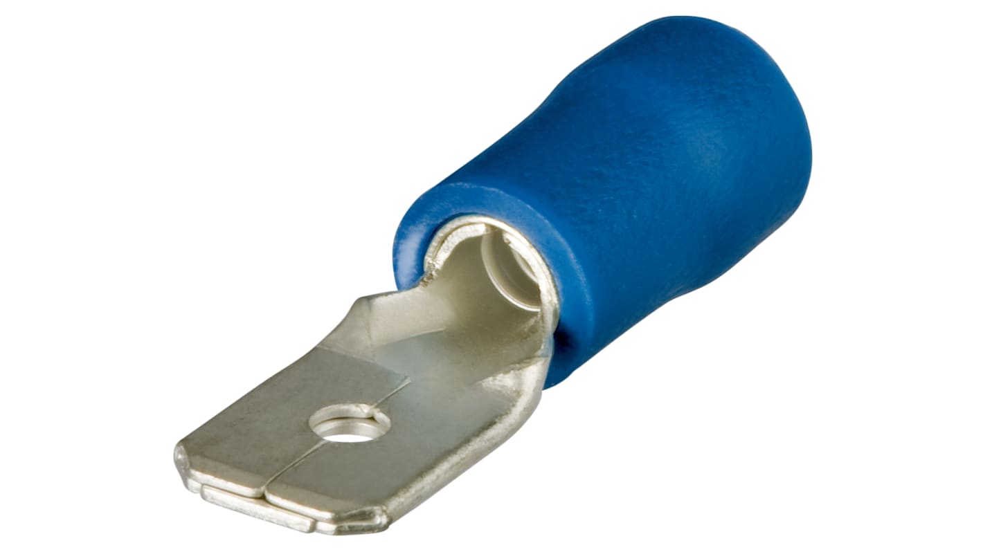 Terminal de lengüeta macho aislado de color Azul Knipex 97 99 1