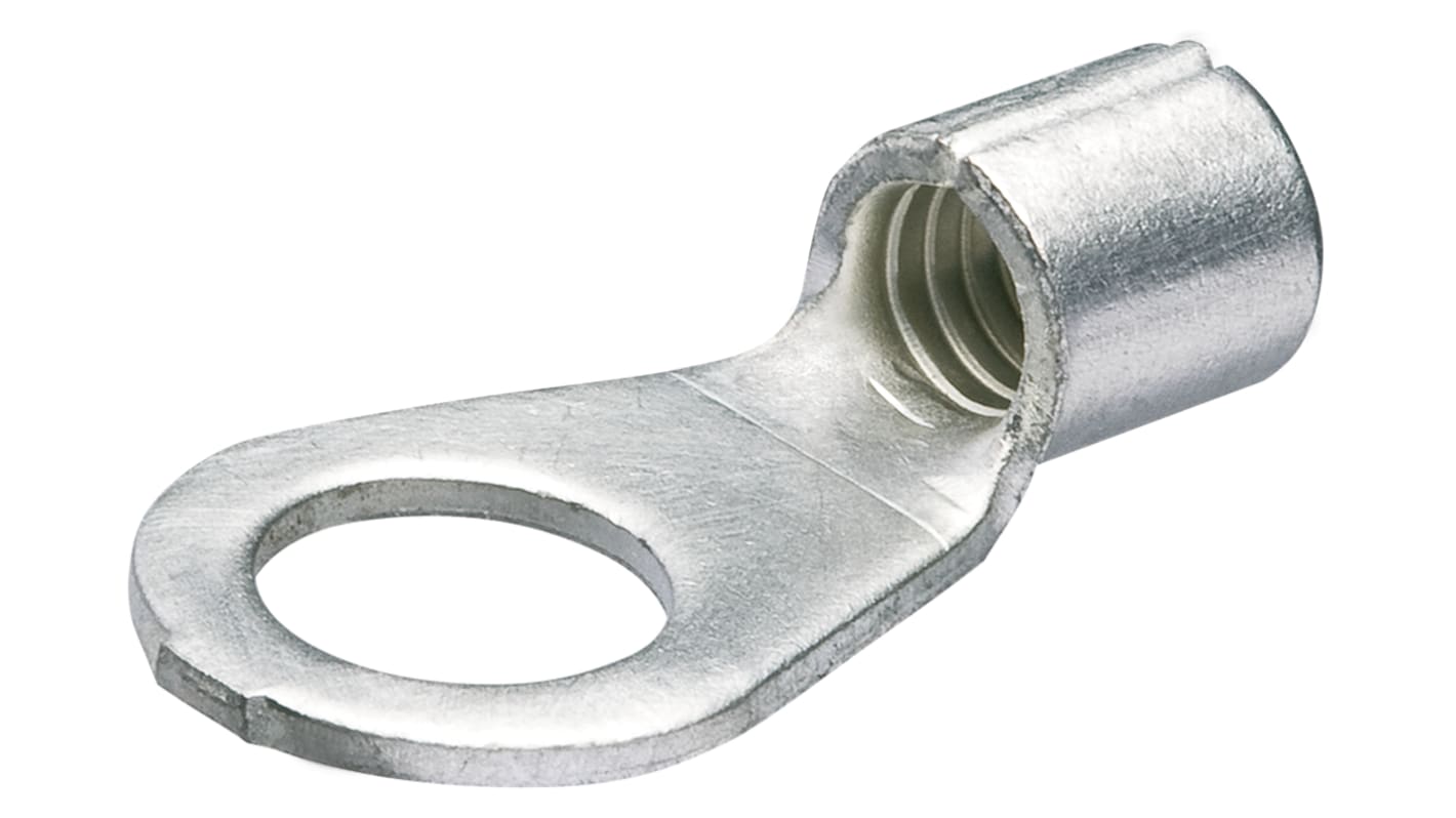 Knipex, 97 99 2 Uninsulated Ring Terminal, 4mm Stud Size, Sliver