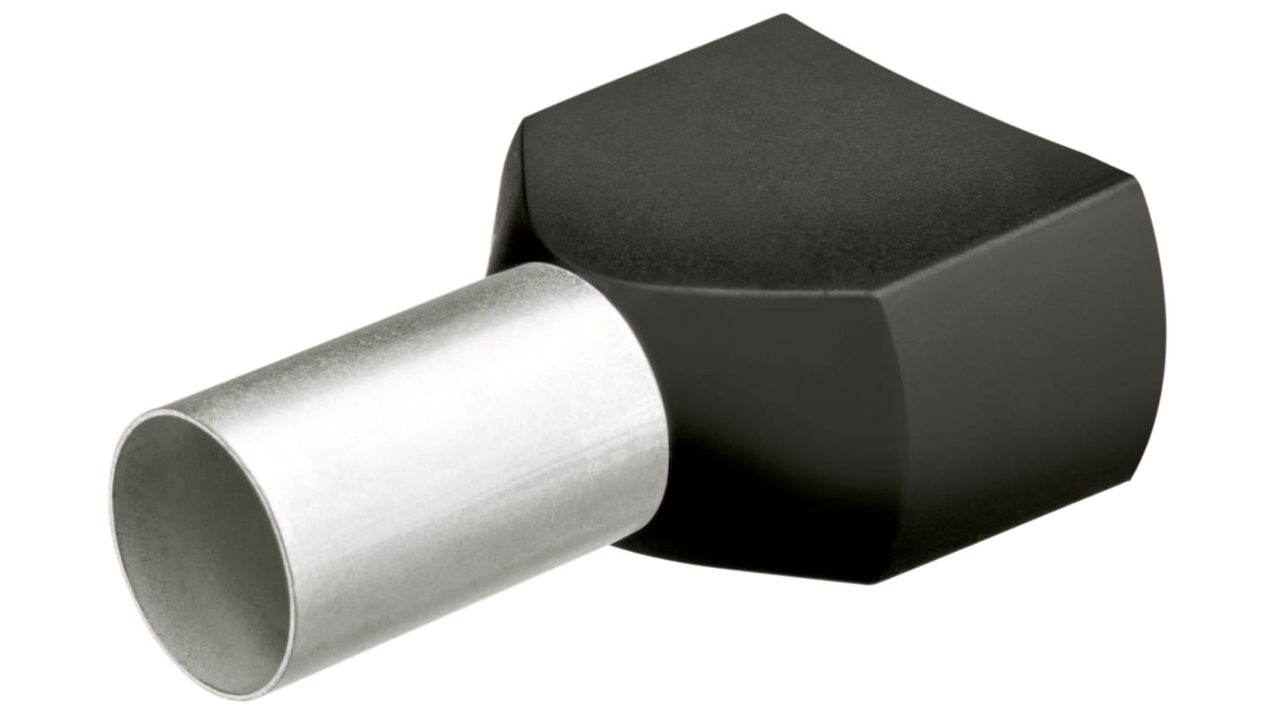 Knipex, 97 99 Insulated Ferrule, 8mm Pin Length, 2.2mm Pin Diameter, Black