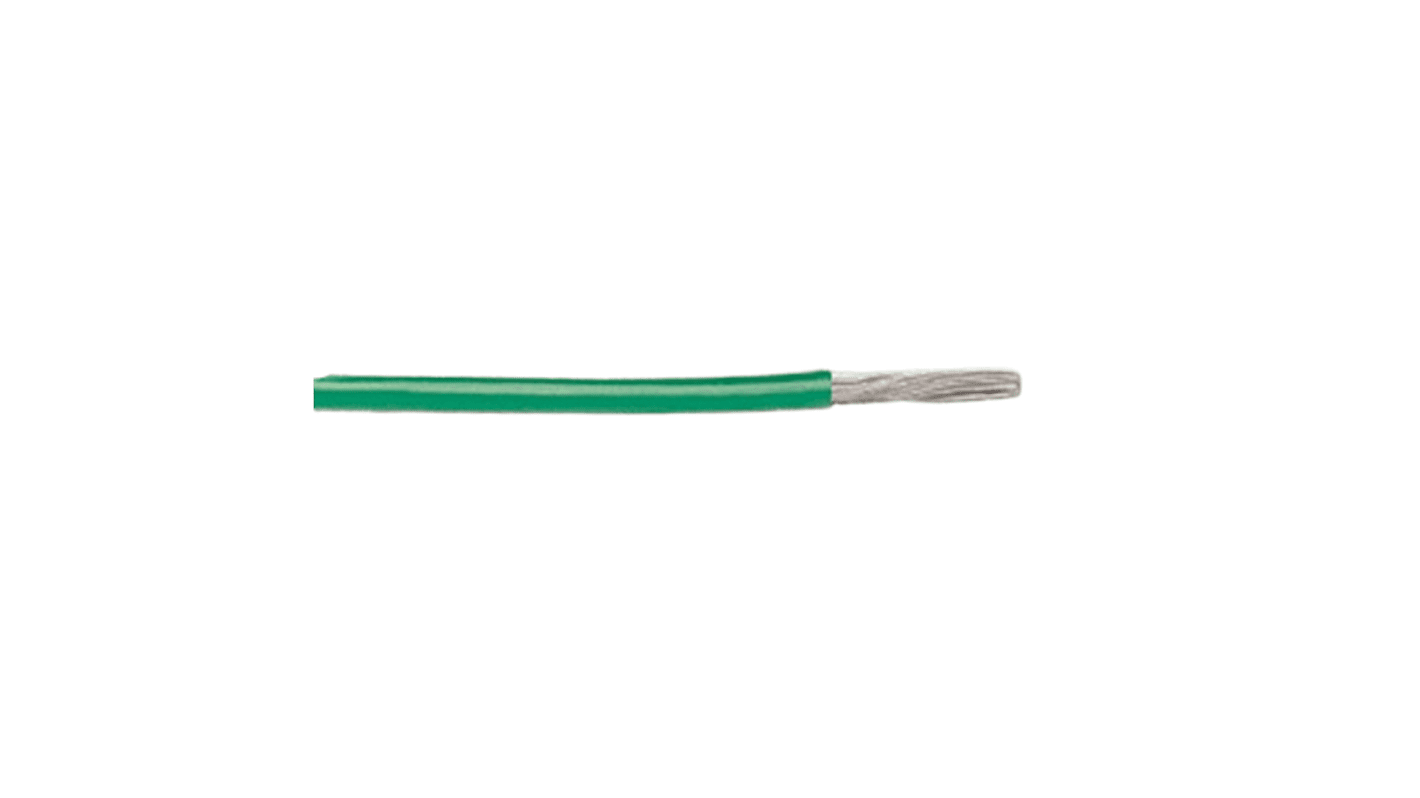 Cable de conexión Alpha Wire 6827 BK001, área transversal 1,589 mm2 Filamentos del Núcleo 19/29 Gris, long. 100pies, 16