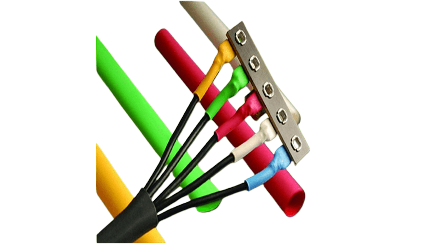 F2213/16 CL103 Alpha Wire Heat Shrink Tubing, Clear 0.187in Sleeve