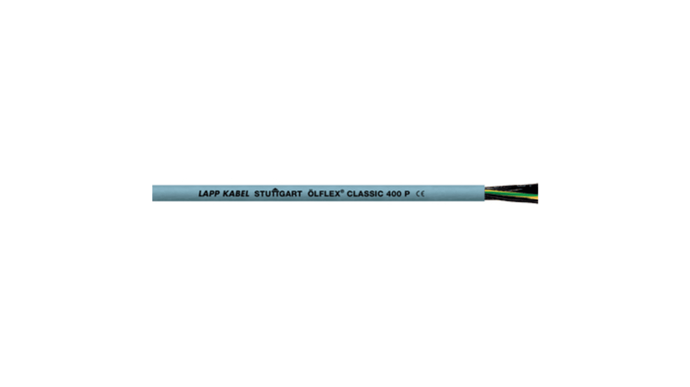 Lapp 5 Core Power Cable, 0.5 mm², 100m, Grey Polyurethane PUR Sheath, Flexible Multicore, 500 V ac