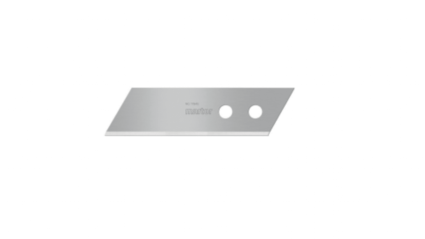 MARTOR Steel Flat Knife Blade, 71.2 x 17.7 mm, 10 per Package