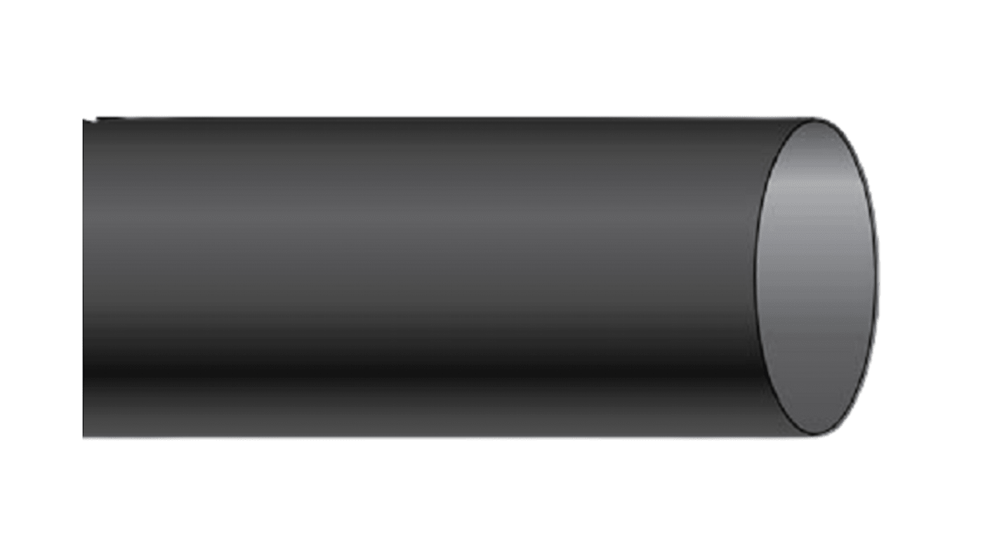 Alpha Wire Adhesive Lined Heat Shrink Tubing, Black 0.187in Sleeve Dia. x 1.22m Length 2:1 Ratio, FIT Shrink Tubing