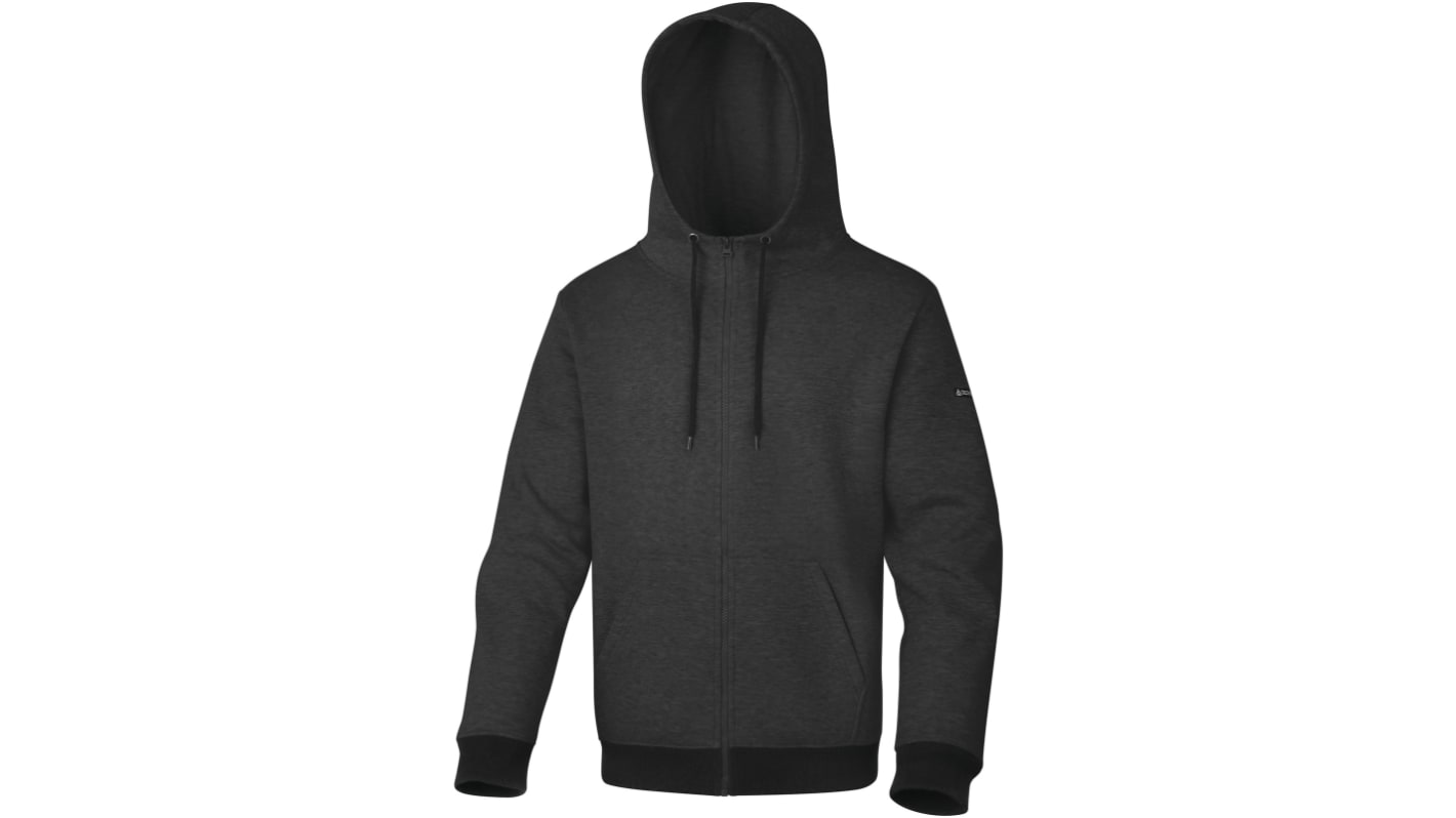 Sudadera de trabajo Delta Plus de color Azul, Azul marino oscuro, talla S, para , Unisex, serie AREZZO, 35 % algodón,