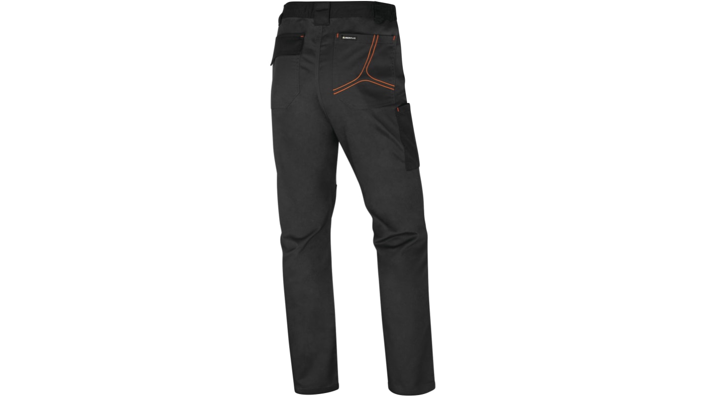 Delta Plus M2PA3STR Black/Green/White/Yellow Unisex's Cotton, Elastane Durable, Lightweight Work Trousers 35.5 →