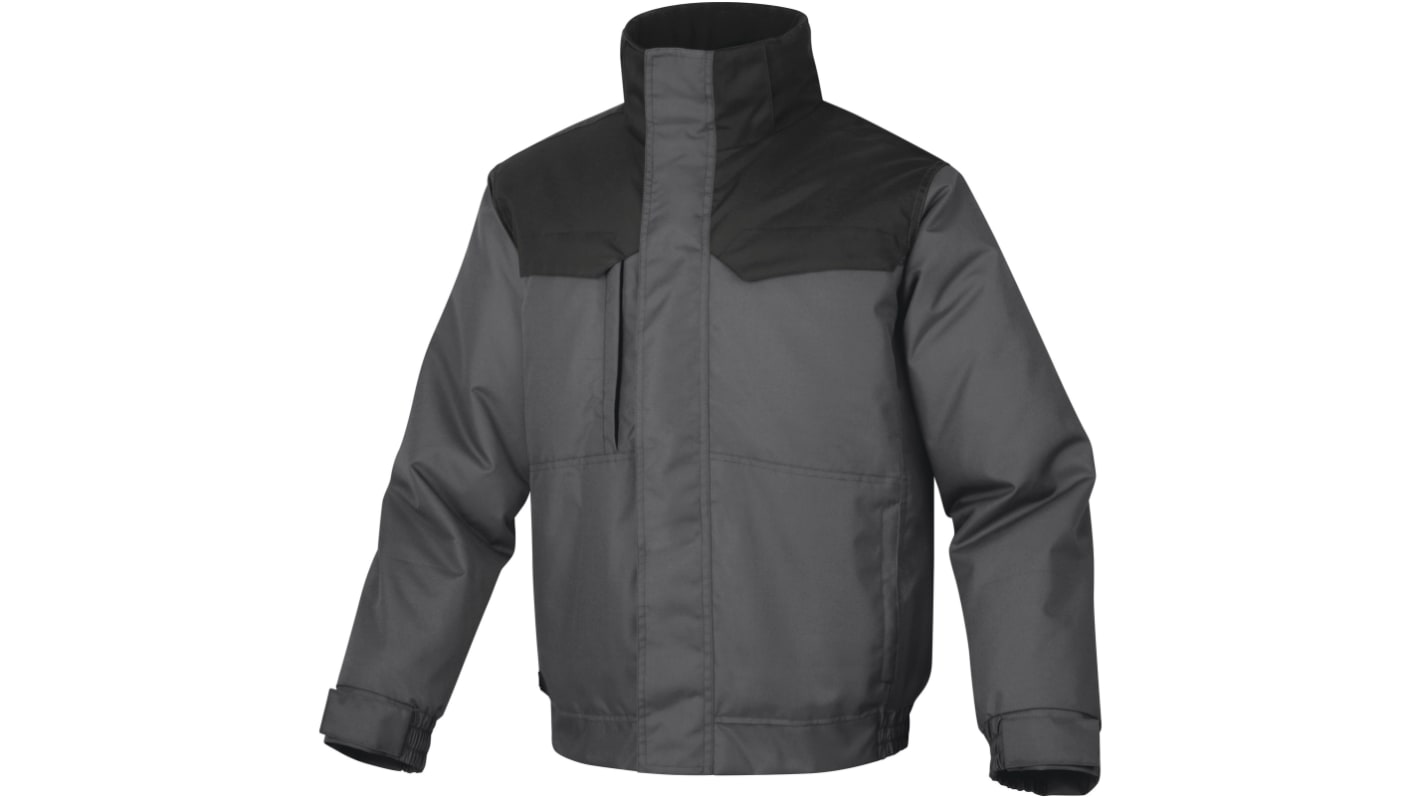 Delta Plus NORTHWOOD3 Black, Grey, Waterproof Jacket Work Jacket, XXXL