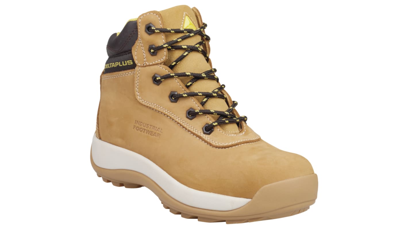 Botas de seguridad Delta Plus, serie SAGA S3 SRC de color Beige, talla 39, S3 SRC