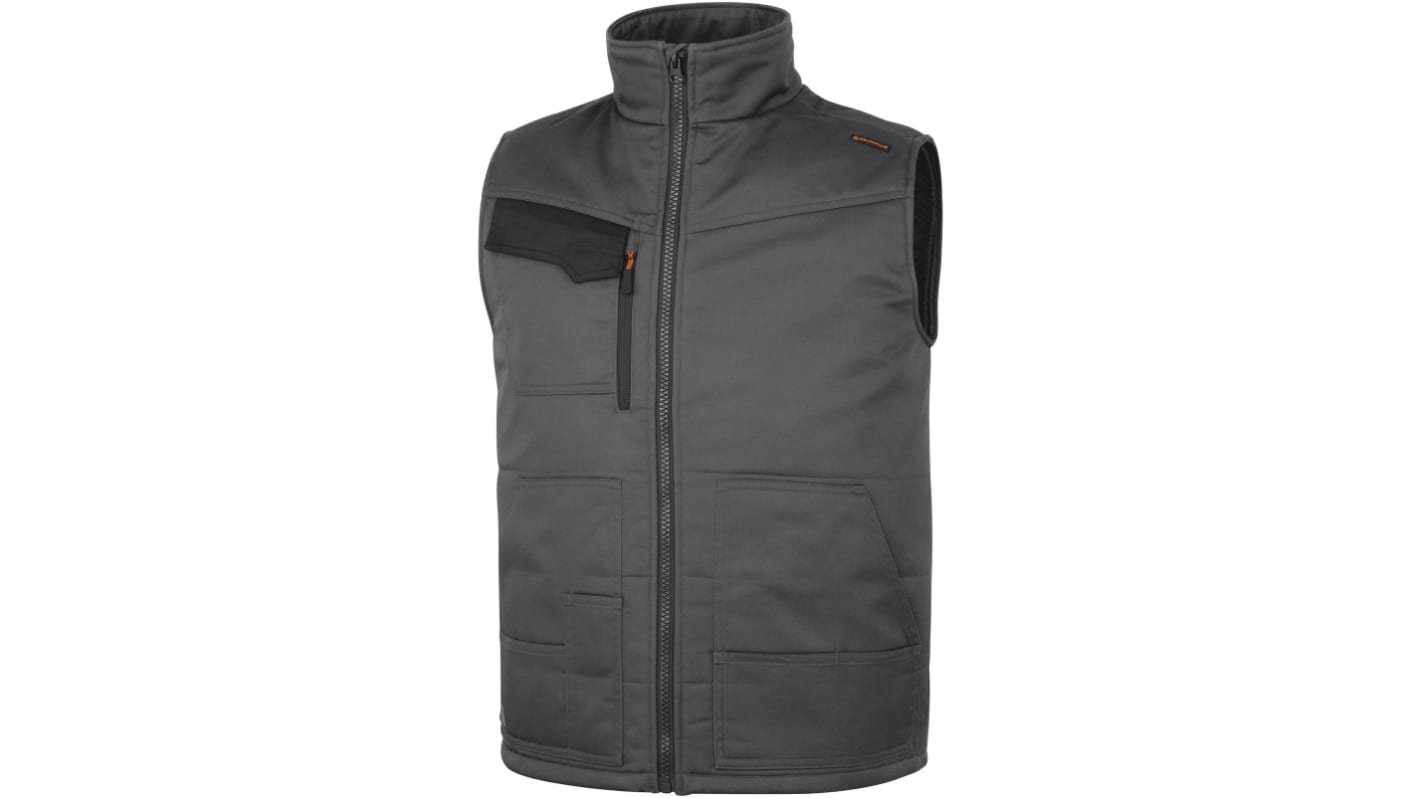 Bodywarmer Delta Plus STOCKTON3 Unisexe, Noir/Vert/Blanc/Jaune, taille XXL, Coupe-vent