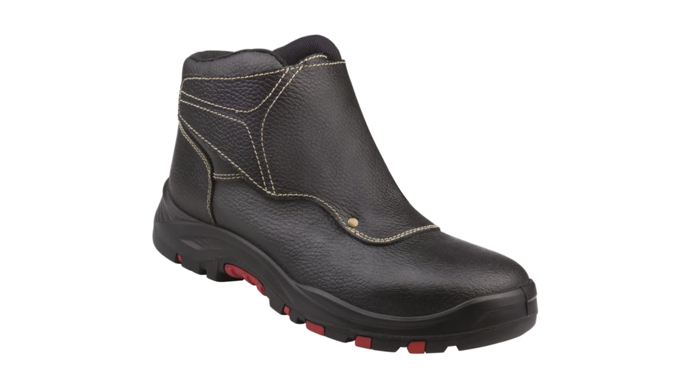Delta Plus COBRA4 S3 SRC Black Steel Toe Capped Unisex Safety Boots, UK 6, EU 39