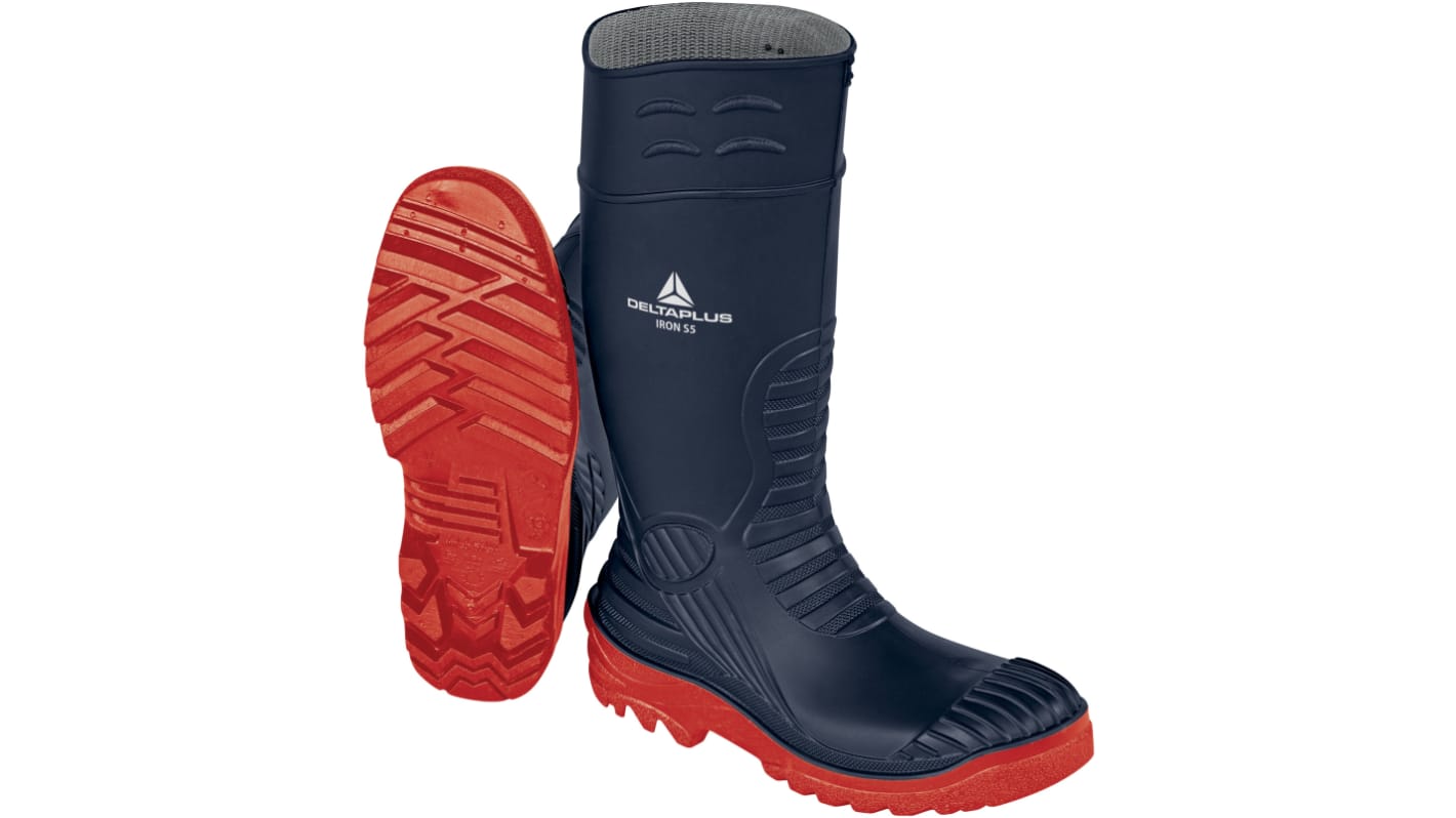 Delta Plus GROUNDMC Beige Steel Toe Capped Unisex Safety Boots, UK 12, EU 47