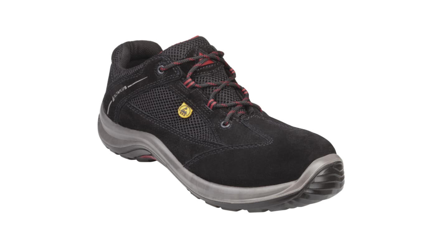 Delta Plus VIAGI S1P SRC Unisex Black, Grey Composite Toe Capped Safety Shoes, UK 3, EU 36