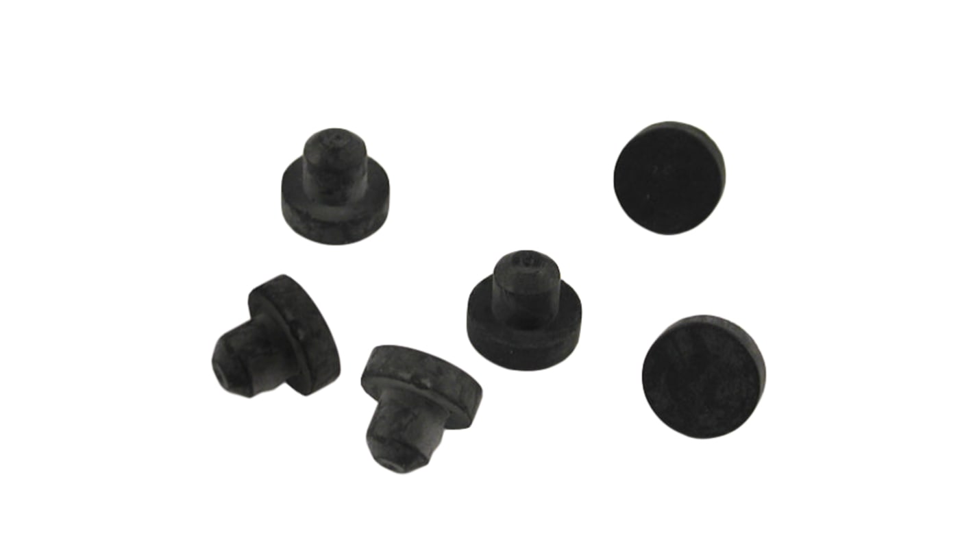Hammond Rubber Rubber Feet for Use with 1592 Series Hand Held Display Enclosures