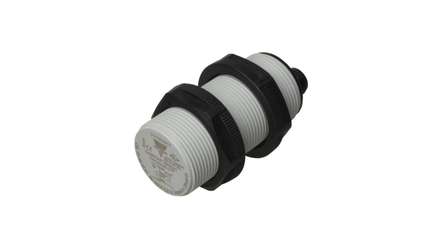 Sensor de proximidad Carlo Gavazzi, M30 x 1.5, alcance 16 mm, salida PNP, 10 → 40 V dc, IP67, IP68, IP69K