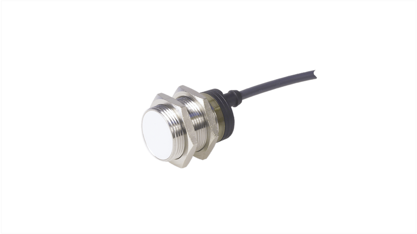 Sensor inductivo Carlo Gavazzi, M30 x 1.5, alcance 10 mm, salida NPN, 10 → 40 V dc, IP67