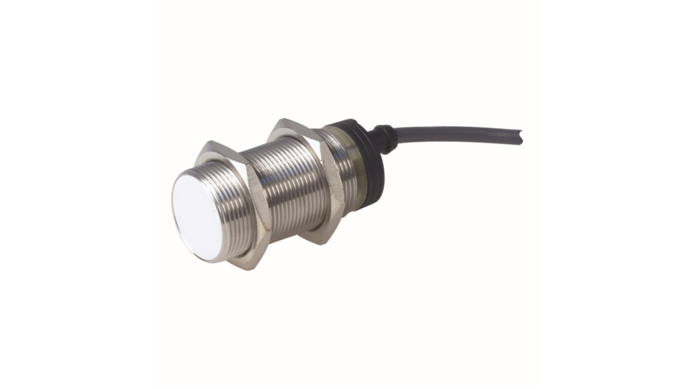 Carlo Gavazzi EI30 Series Inductive Barrel-Style Inductive Proximity Sensor, M30 x 1.5, 10 mm Detection, NO Output, 20