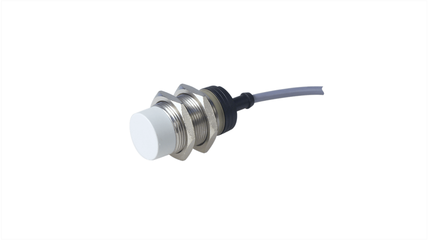 Carlo Gavazzi EI30 Series Inductive Barrel-Style Inductive Proximity Sensor, M30 x 1.5, 15 mm Detection, PNP Output, 10