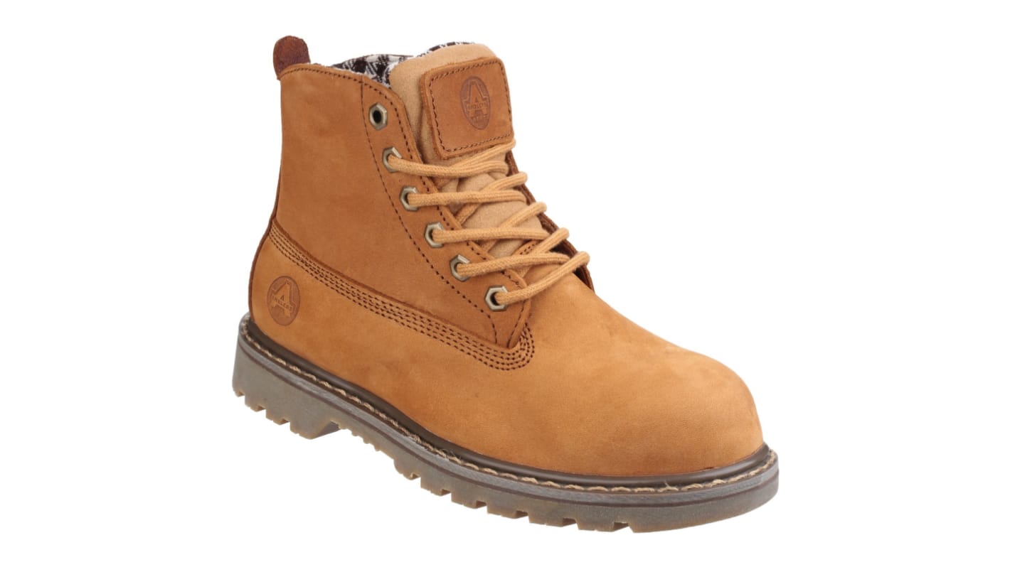 Botas de seguridad Amblers, serie FS103 de color Marrón claro, talla 36