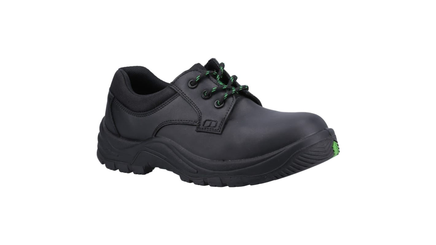 Caterpillar AS504 ASPEN Unisex Black Fibreglass Toe Capped Safety Shoes, UK 4, EU 37