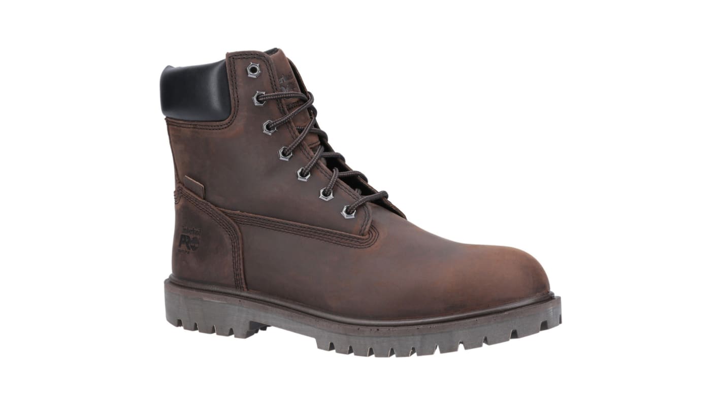 Timberland 30949 Unisex Brown Metal Toe Capped Safety Shoes, UK 7, EU 41