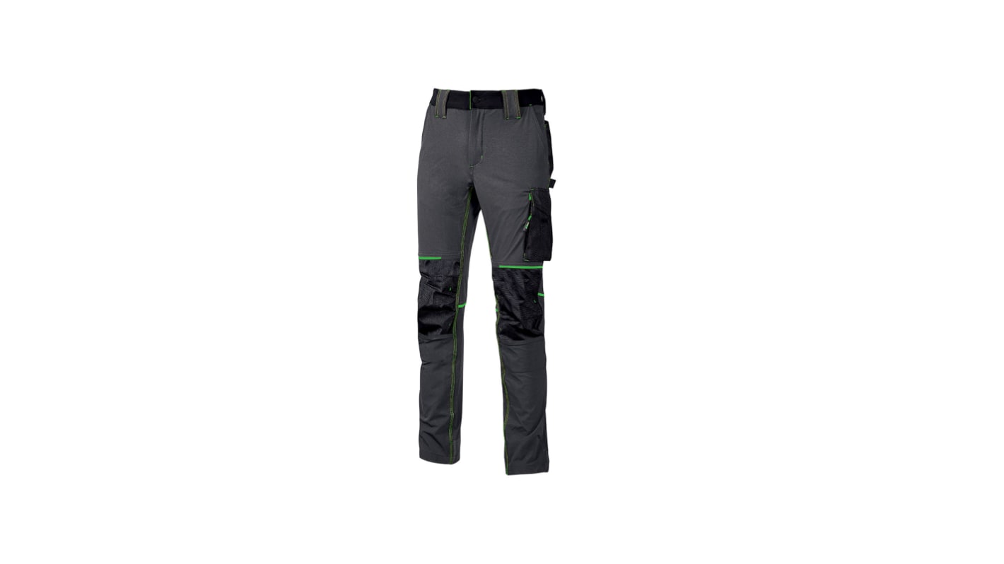 U Group Performance Unisex Hose, 10 % Spandex, 90 % Nylon Asphalt-Grau-Grün, Größe 82 → 90cm / 32 →