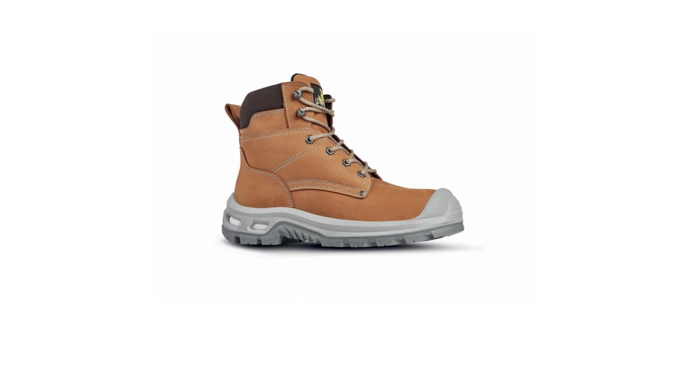 Botas de seguridad Unisex U Group de color Beige, talla 37