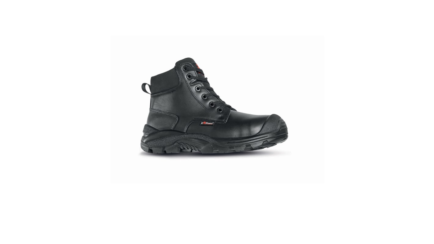 U Group Gore - Tex Unisex Black Aluminium  Toe Capped Safety Boots, UK 13, EU 48