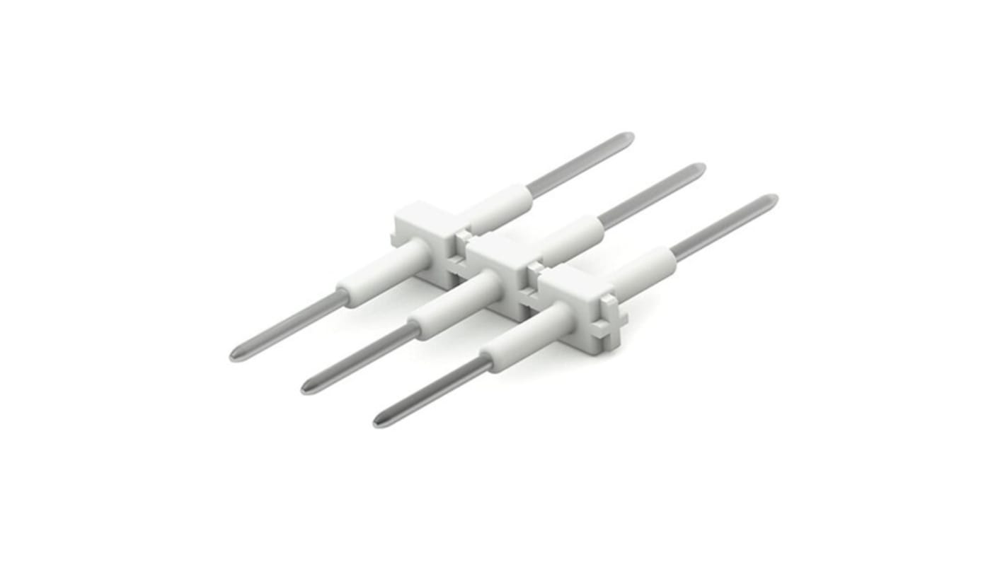 Wago Stecker/Stecker 2061 LED-Steckverbinder, Platine-Platine-Verbindung, Kontakte: 4, Anz.Ausl. 4, Einschieben, 9A