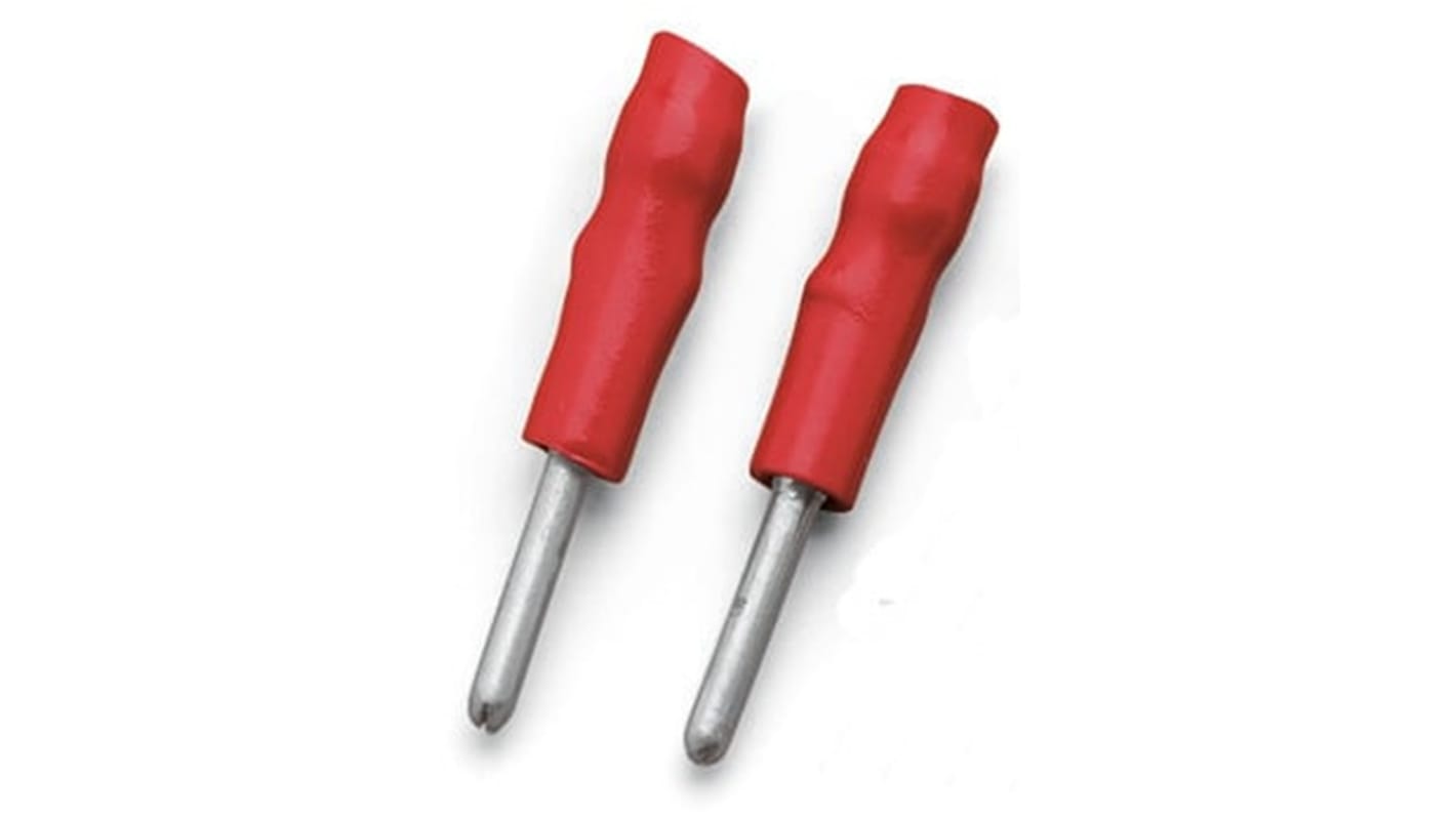 Sonde di test Wago, Connettore femmina, col. Rosso, 2mm