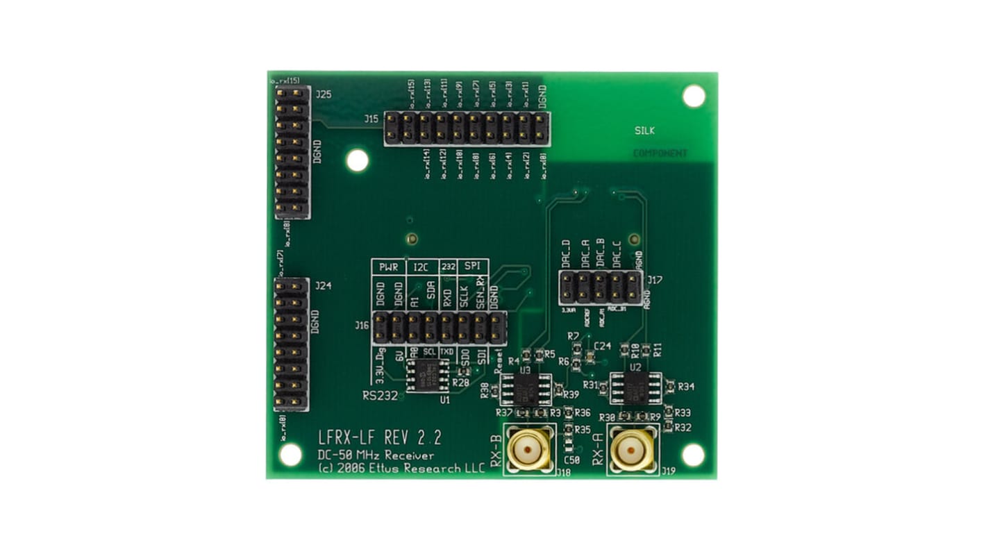 Placa auxiliar RX/TX Transceptor Digilent 6002-410-029, frecuencia 6GHz