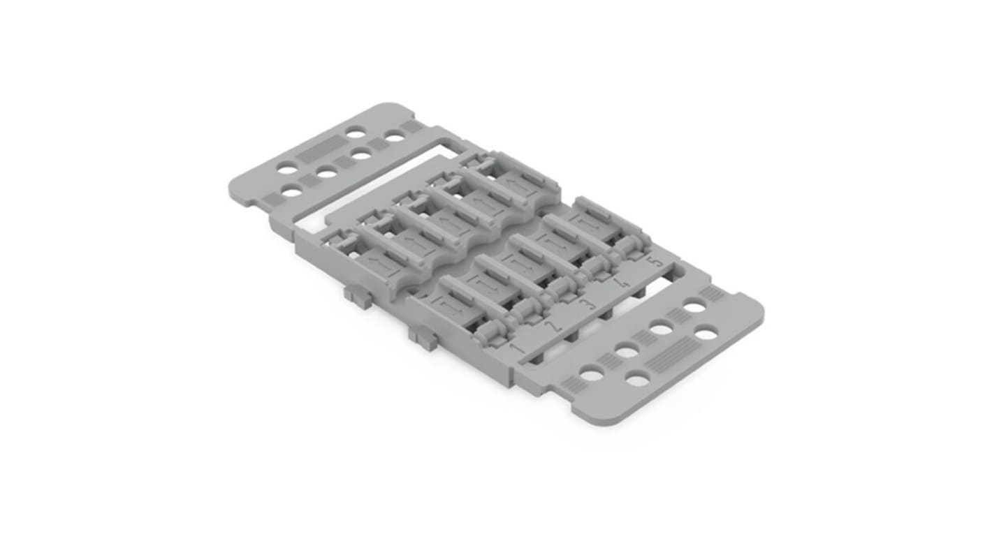 Wago 221 Series Mounting Carrier for Use with DIN Rail Terminal