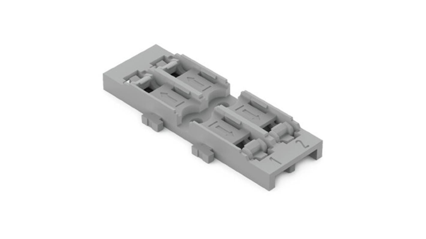 Wago 221 Series Mounting Carrier for Use with Inline Splicing Connector