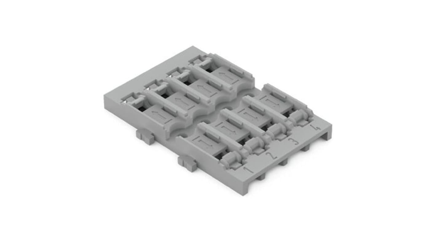 Wago 221 Series Mounting Carrier for Use with Inline Splicing Connector