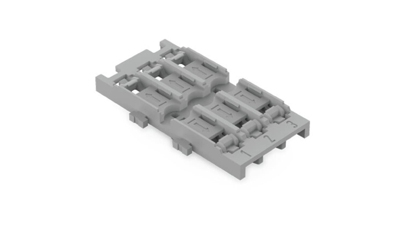 Wago 221 Series Mounting Carrier for Use with Inline Splicing Connector