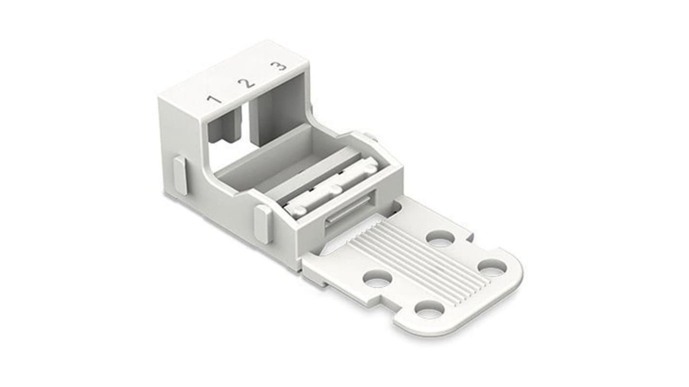 Wago 221 Series Mounting Carrier for Use with 3 Wire Connector