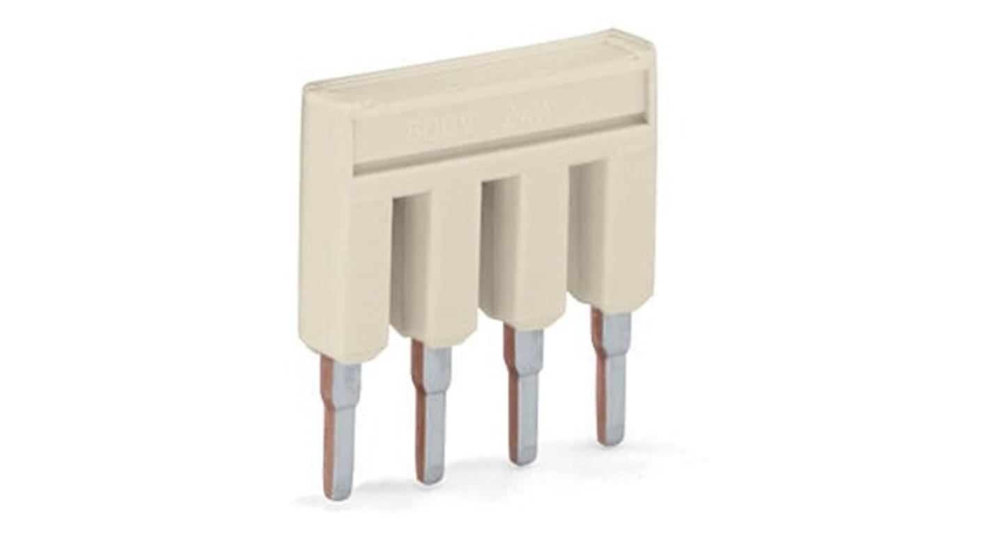 Wago TOPJOB S Series Jumper for Use with DIN Rail Terminal Block, 13.5A