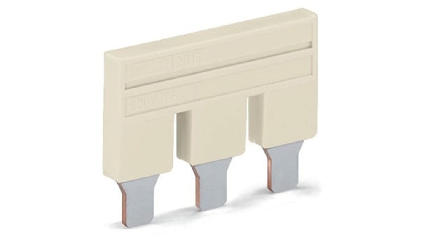 Wago TOPJOB S Series Jumper for Use with DIN Rail Terminal Block, 57A