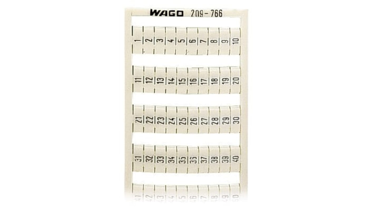 Wago, 209 Marking Card