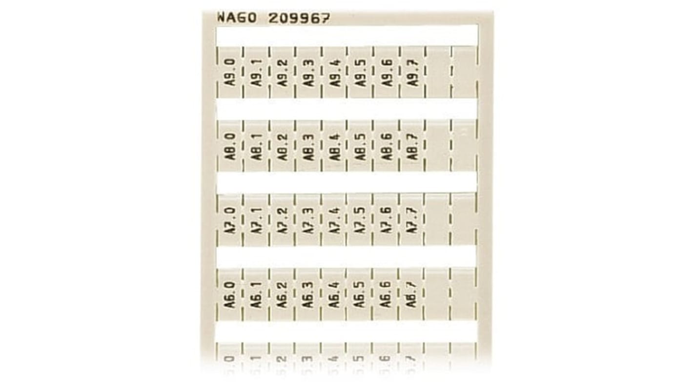 209-967 | Wago, 209 Marking Card | RS