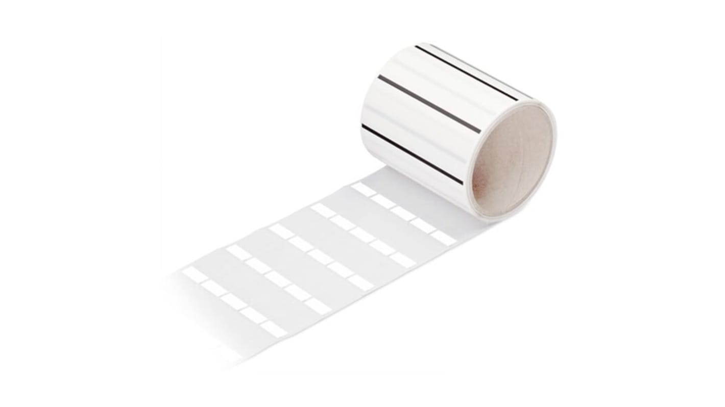 Wago 211 White Label Roll, 5000Per Roll Qty