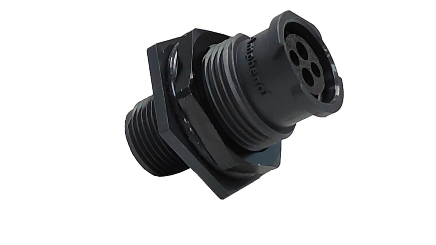 FLS710N6S03 | Amphenol Industrial Circular Connector, 6 Contacts, Rear ...