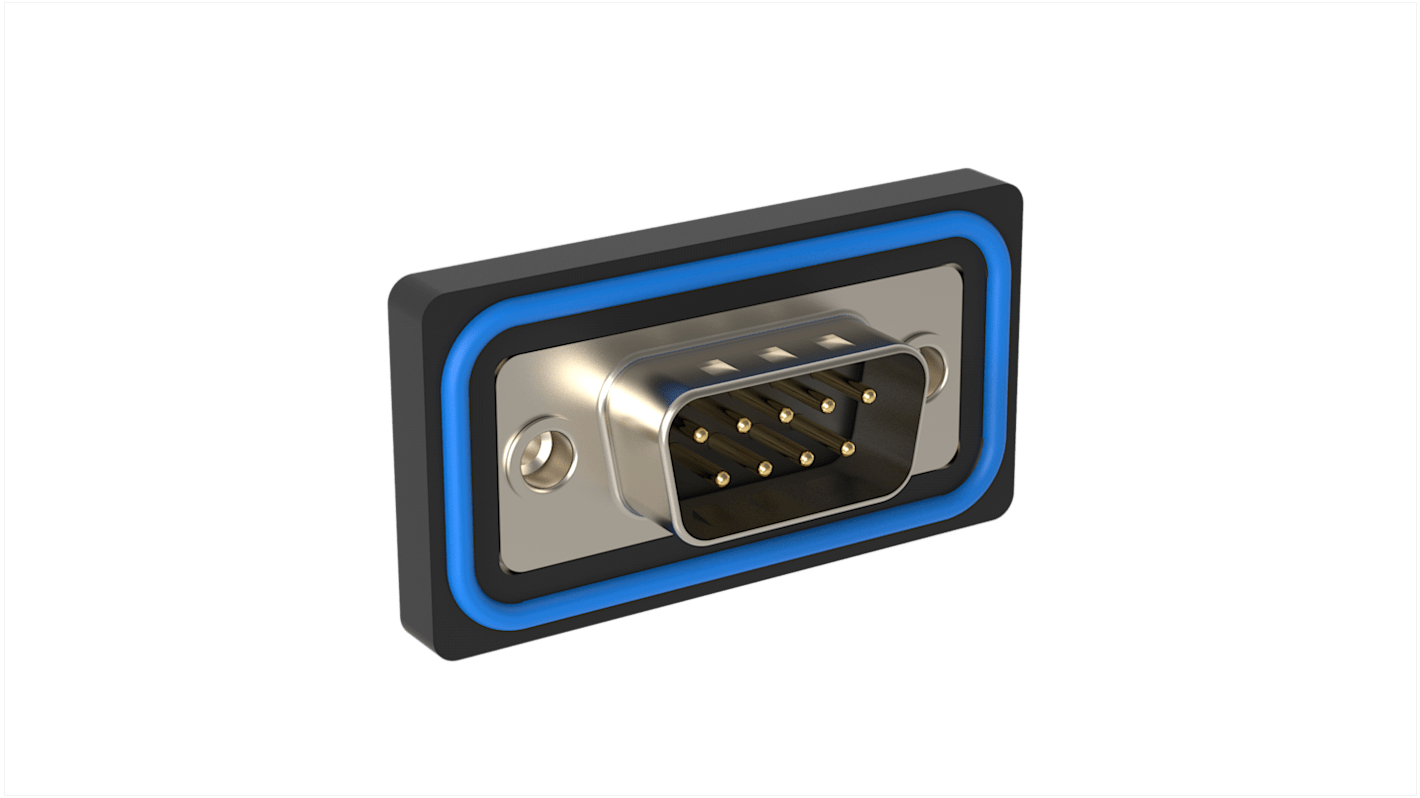 Conector D-sub Amphenol Communications Solutions, Serie ED, paso 2.77mm, Recto, Montaje PCB, orificio pasante, Macho