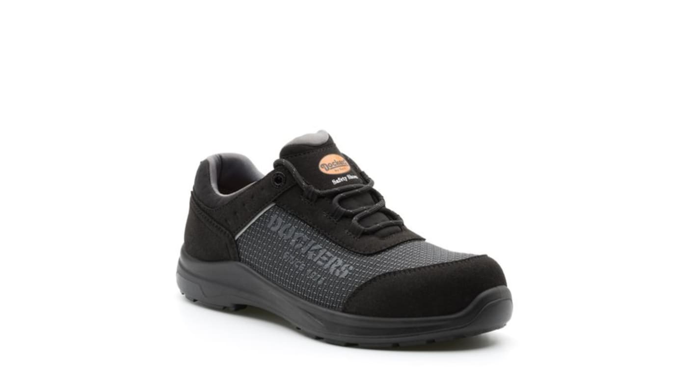 Zapatos de seguridad Unisex Dockers by Gerli de color Negro, talla 47, S3 SRC