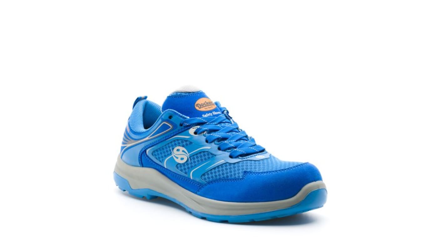 Zapatos de seguridad Unisex Dockers by Gerli de color Azul Claro, talla 45, S1P SRC